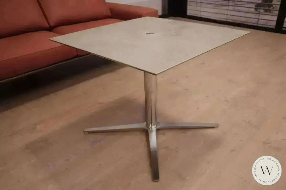 Couchtisch höhenverstellbar P432 Platte Keramik Oxide grigio Ronald Schmitt