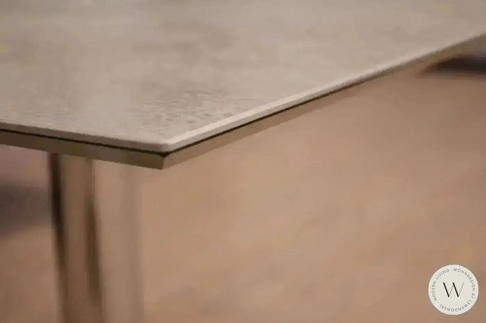 Couchtisch höhenverstellbar P432 Platte Keramik Oxide grigio Ronald Schmitt