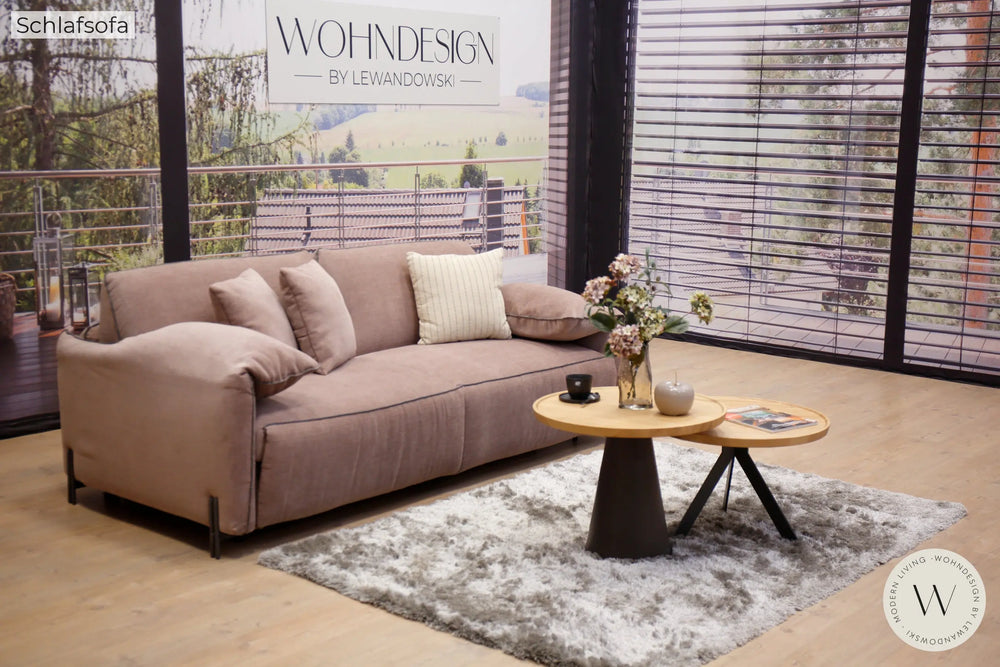 Design-Schlafsofa CLOUD inkl. 2 Kissen in Stoff Virgo Dienne Salotti