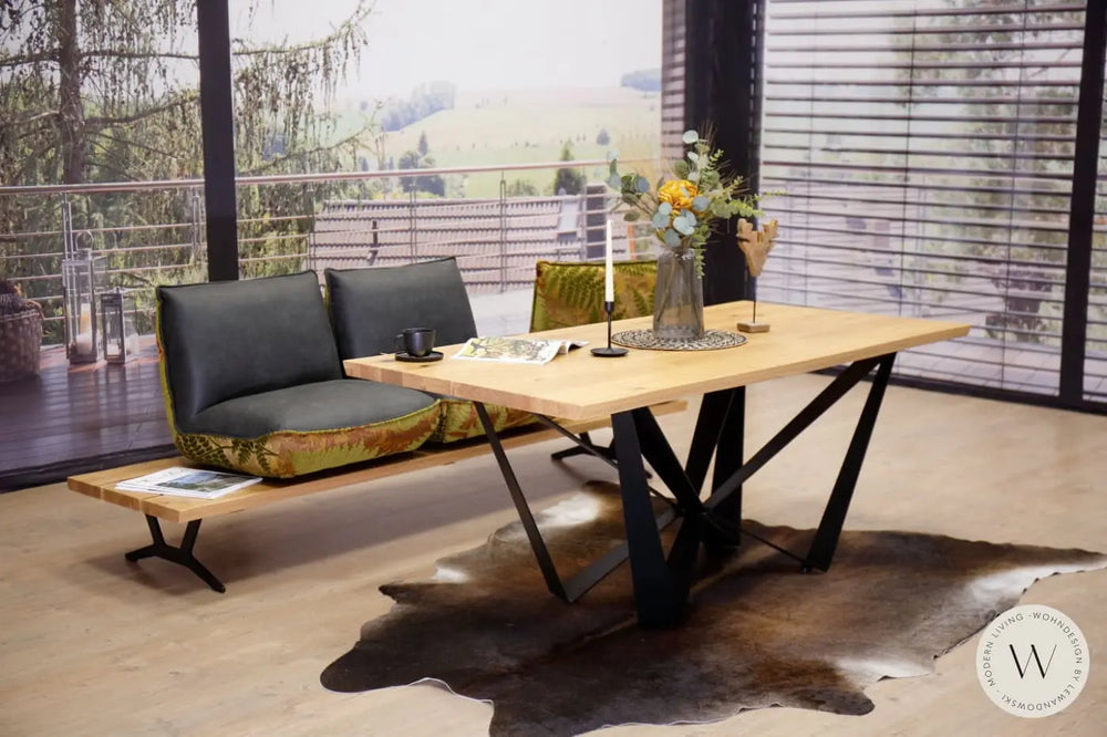 Dinnerbank Modell Schwof in Mikrofaser Bison Koinor
