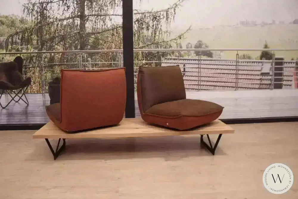 Dinnerbank Schwof in Leder A India muskat Koinor