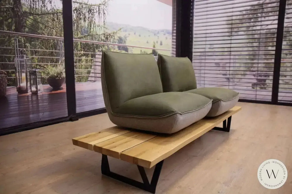 Dinnergruppe Modell Schwof Leder A India verde Koinor