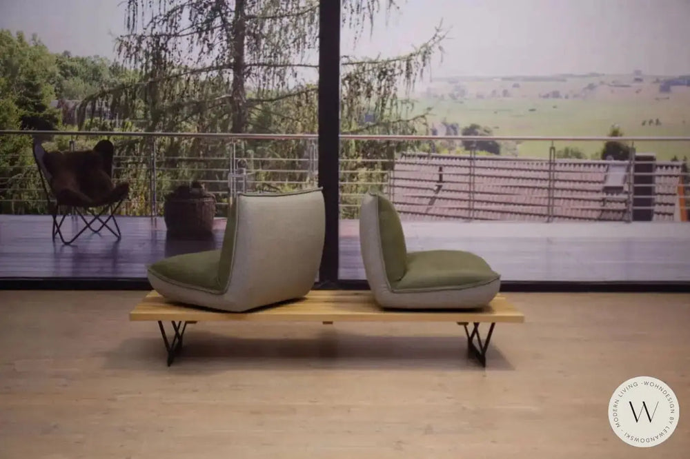 Dinnergruppe Modell Schwof Leder A India verde Koinor