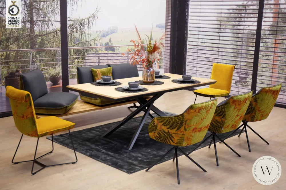 Dinnergruppe Modell Schwof in Leder Koinor