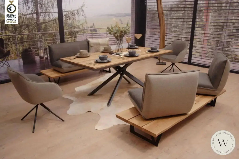 Dinnergruppe Schwof in Leder A India spider Koinor