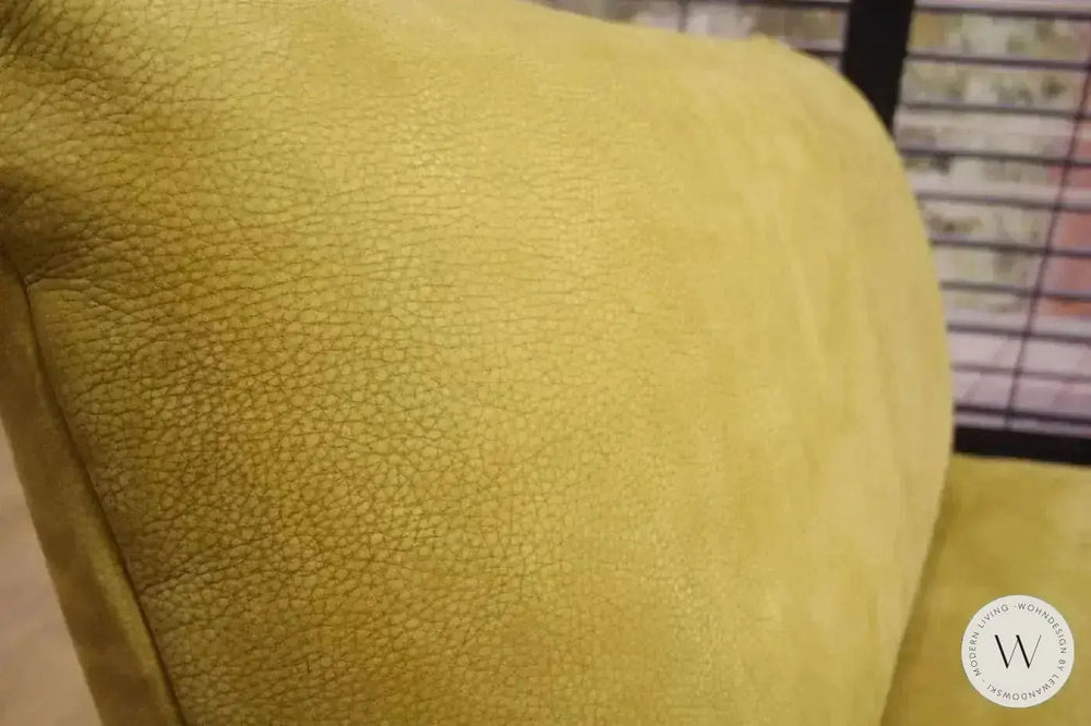 Dreh- & Schaukelsessel Modell Boogie Leder Rhino curry Bullfrog