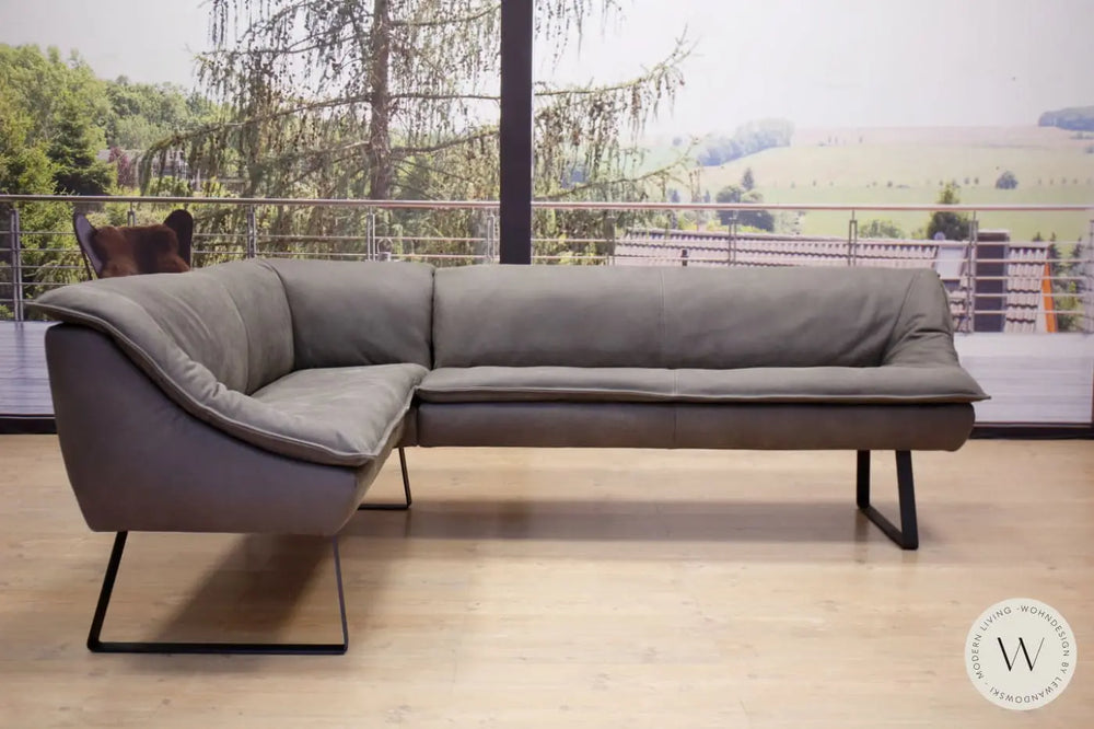Eckbank Modell Alino in Leder A India spider Koinor