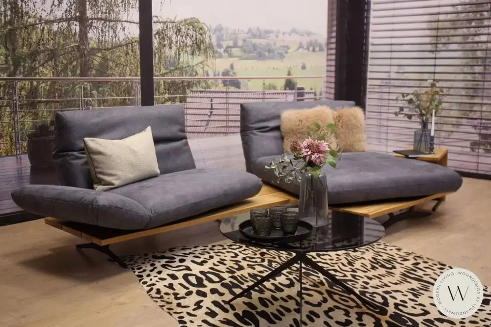 Eckgarnitur Marilyn in Mikrofaser Bison 13-69 Koinor