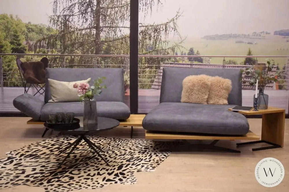 Eckgarnitur Marilyn in Mikrofaser Bison 13-69 Koinor