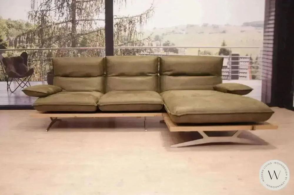 Eckgarnitur Modell Manson in Mikrofaser Bison 78 Koinor