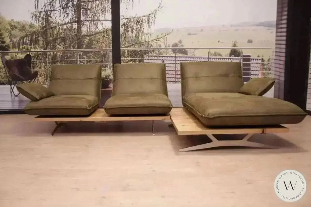 Eckgarnitur Modell Manson in Mikrofaser Bison 78 Koinor