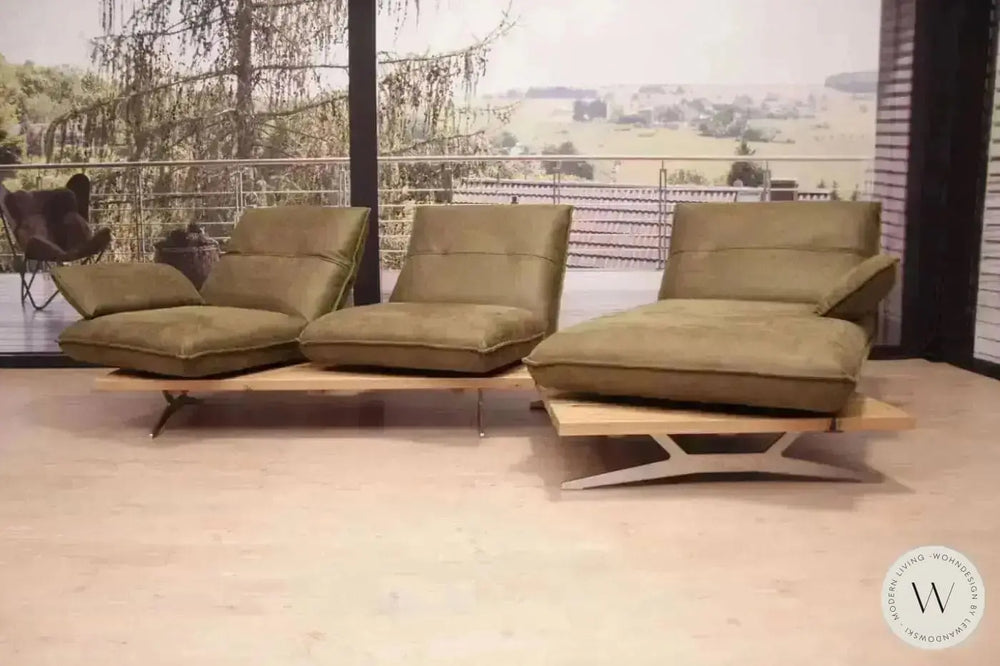 Eckgarnitur Modell Manson in Mikrofaser Bison 78 Koinor