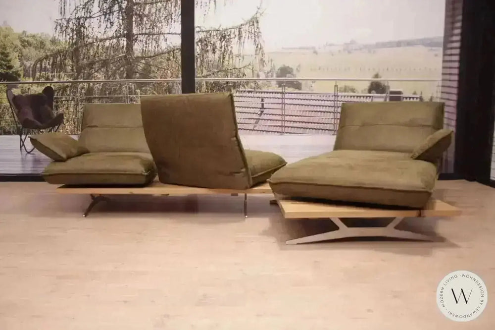 Eckgarnitur Modell Manson in Mikrofaser Bison 78 Koinor