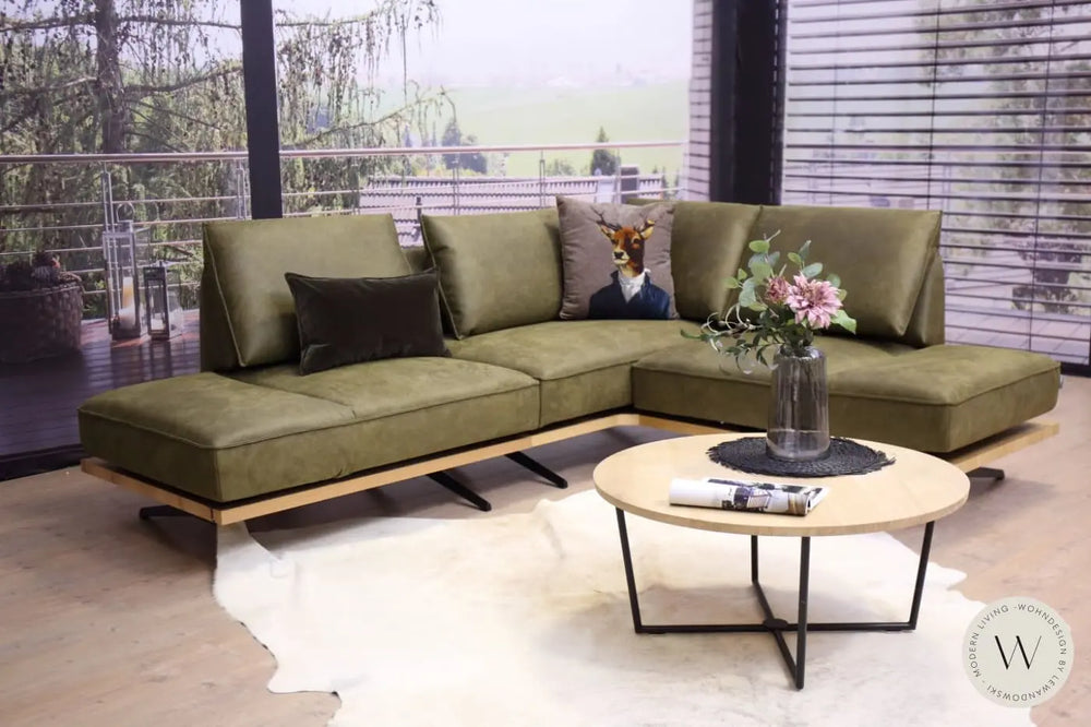 Eckgarnitur Modell Phönix Mikrofaser Bison 13-78 Koinor