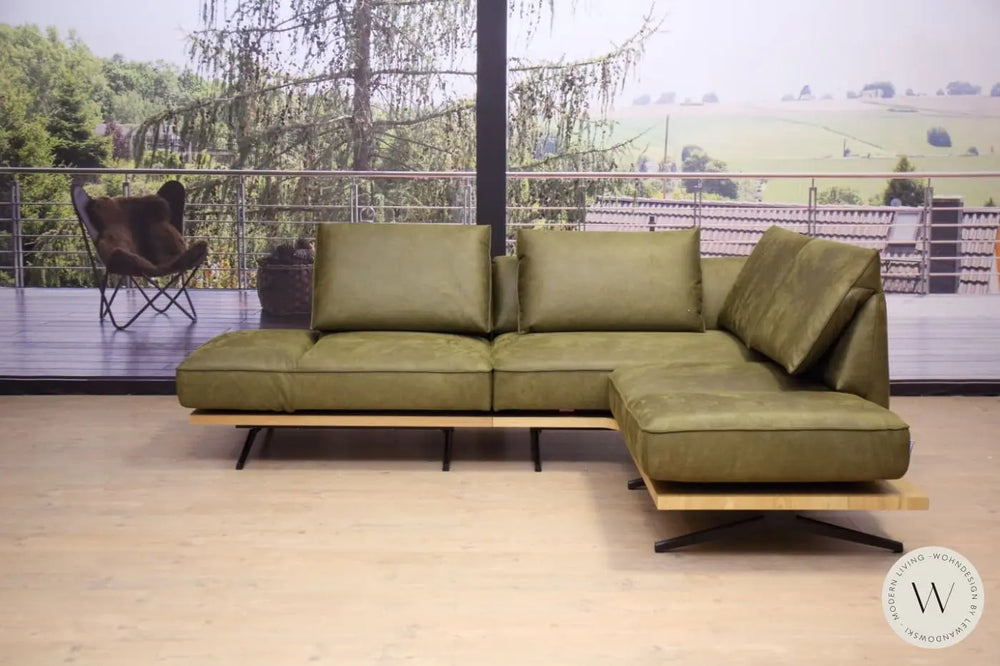 Eckgarnitur Modell Phönix Mikrofaser Bison 13-78 Koinor