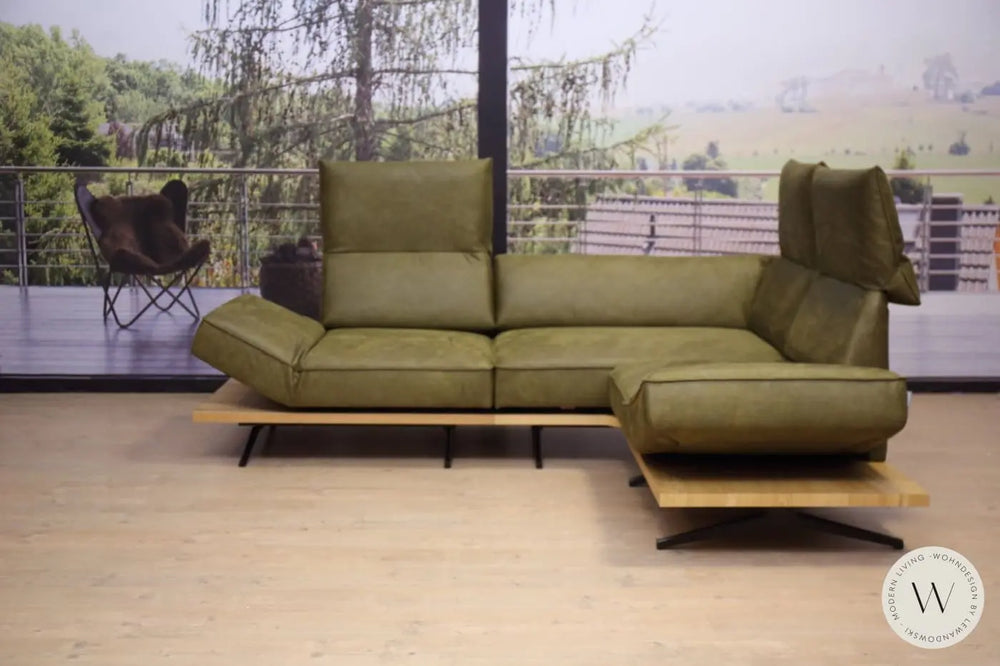 Eckgarnitur Modell Phönix Mikrofaser Bison 13-78 Koinor