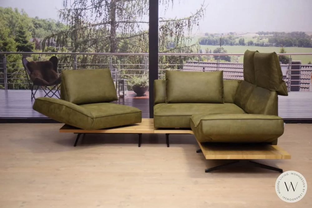 Eckgarnitur Modell Phönix Mikrofaser Bison 13-78 Koinor