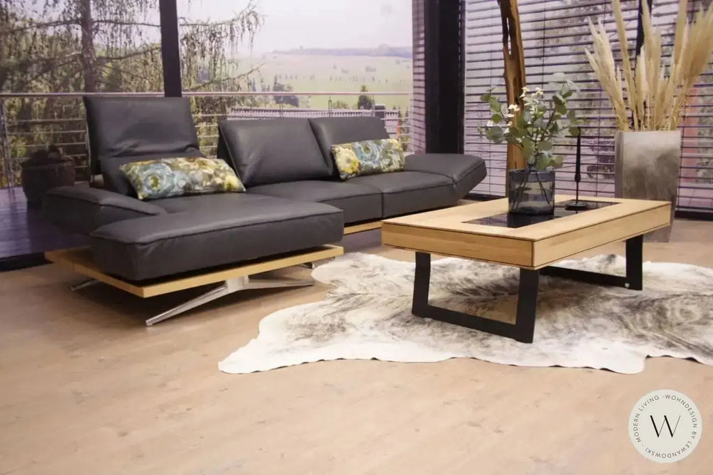 Eckgarnitur Modell Phönix in Leder B Toro navajo Koinor