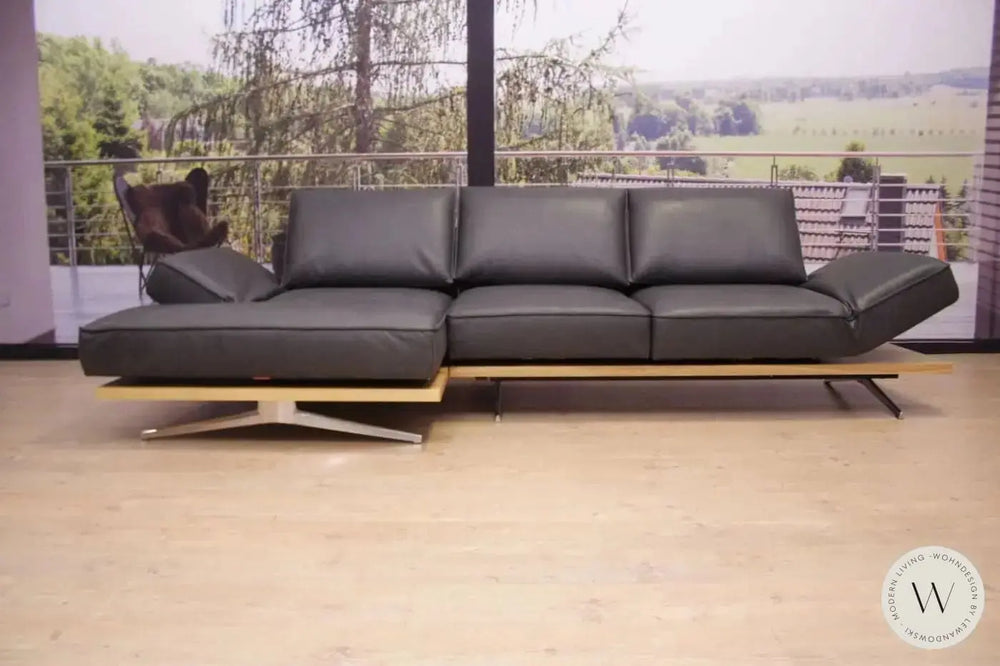 Eckgarnitur Modell Phönix in Leder B Toro navajo Koinor