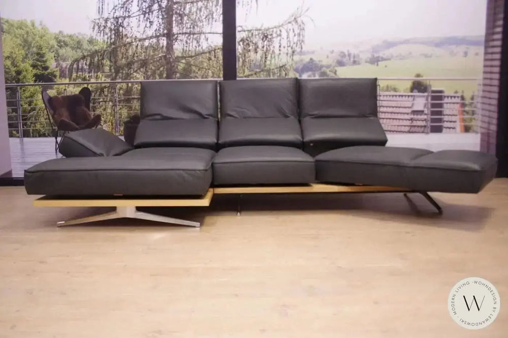 Eckgarnitur Modell Phönix in Leder B Toro navajo Koinor