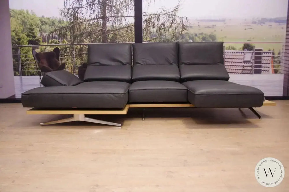 Eckgarnitur Modell Phönix in Leder B Toro navajo Koinor