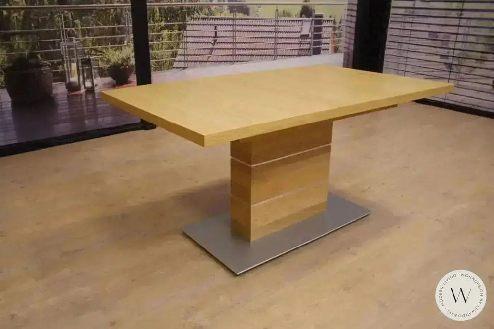 Esstisch Modell 7831/5068 in Eiche terra furniert K+W Silaxx