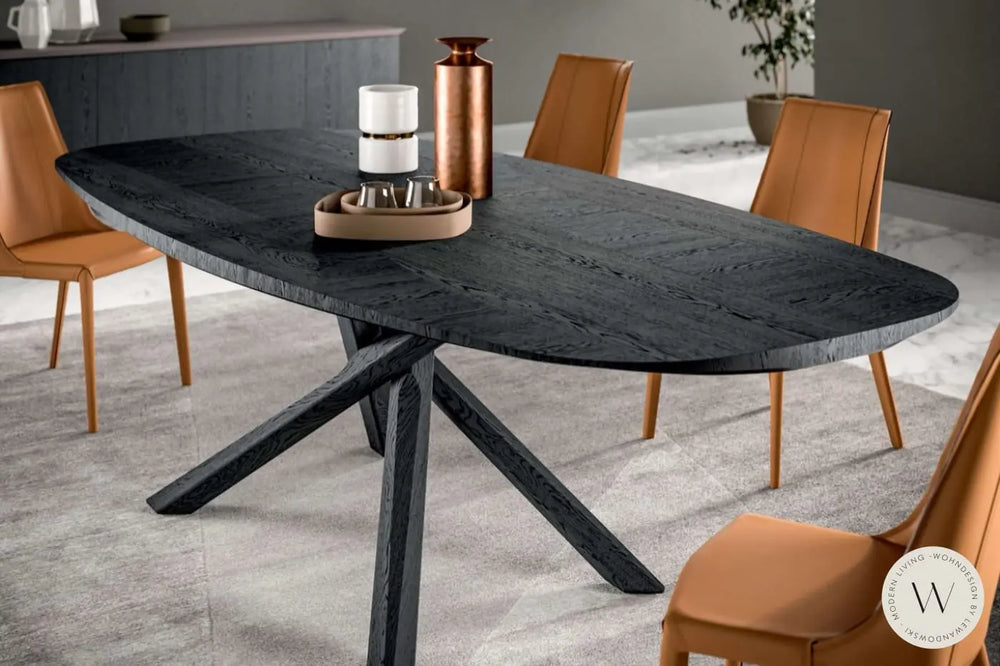 Esstisch Modell Arizona Fisso in Wildeiche Ozzio®Italia
