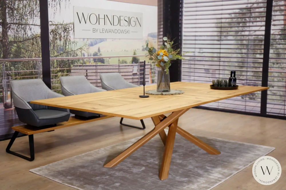 Esstisch Modell Arizona groß (200 cm / ausziehbar) in PZ91 Ozzio®Italia