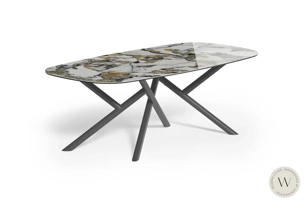 Esstisch Modell Random Fisso in Wildeiche Ozzio®Italia