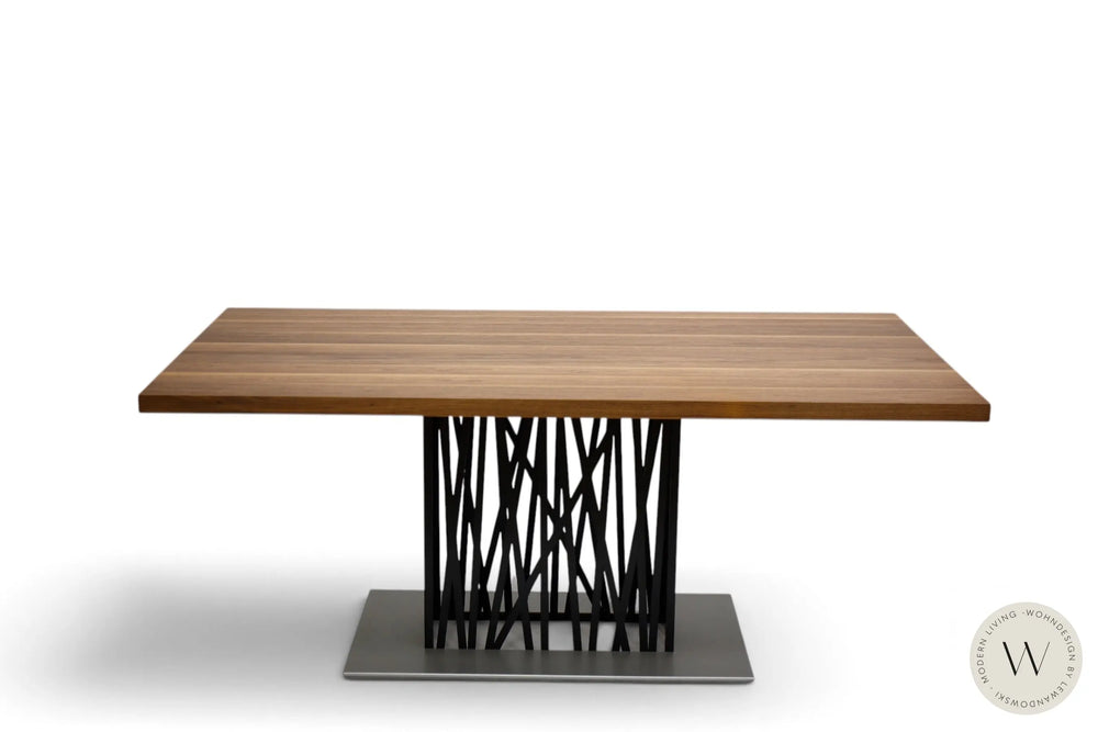 Esstisch in Nussbaum furniert (180 cm) K+W Silaxx
