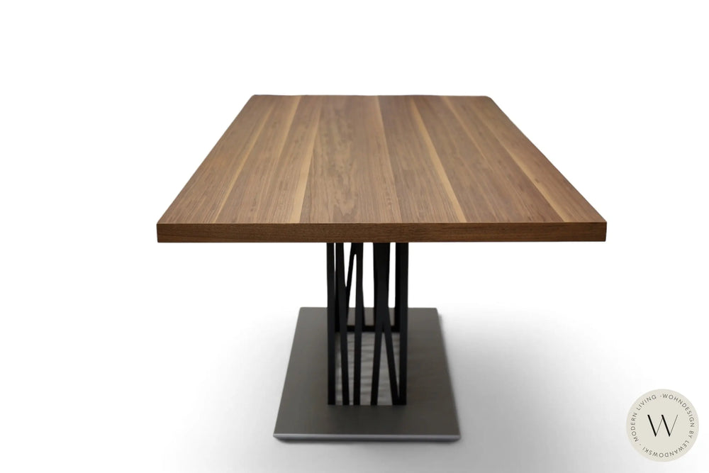 Esstisch in Nussbaum furniert (180 cm) K+W Silaxx