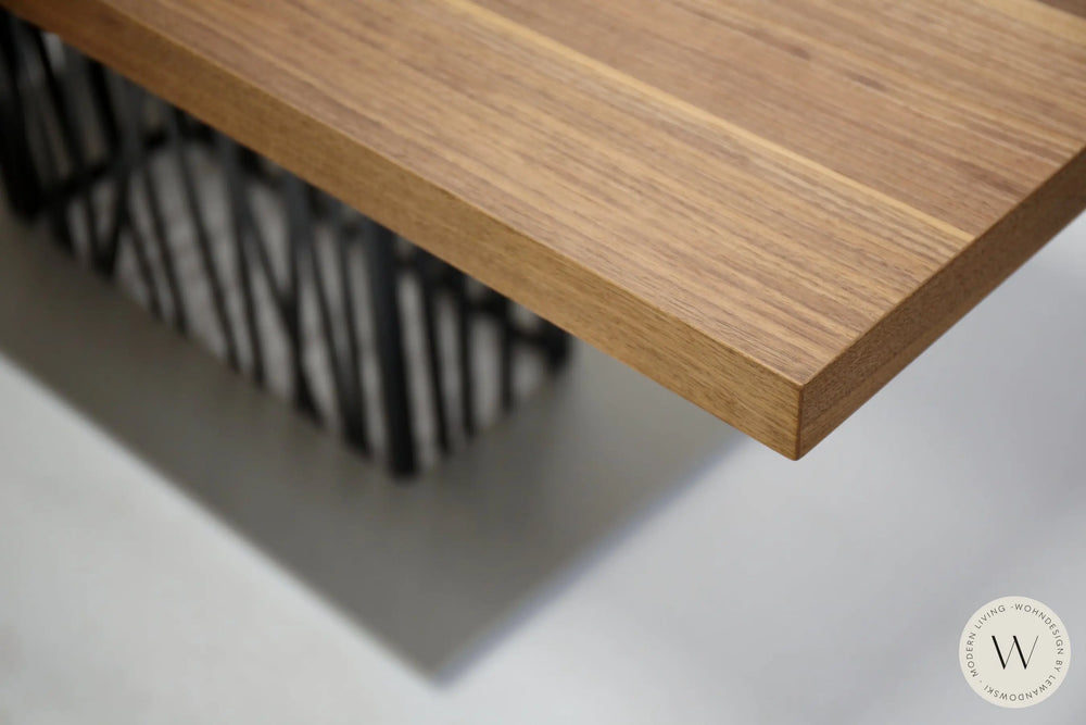 Esstisch in Nussbaum furniert (180 cm) K+W Silaxx