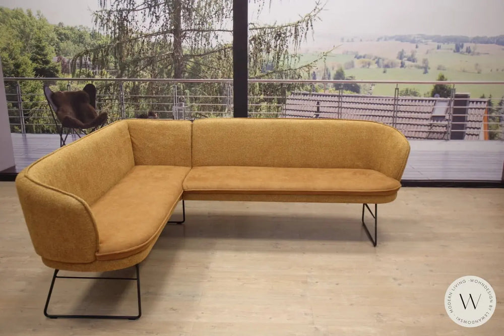 Esstischgruppe Modell Calvo in Stoff K+W Silaxx