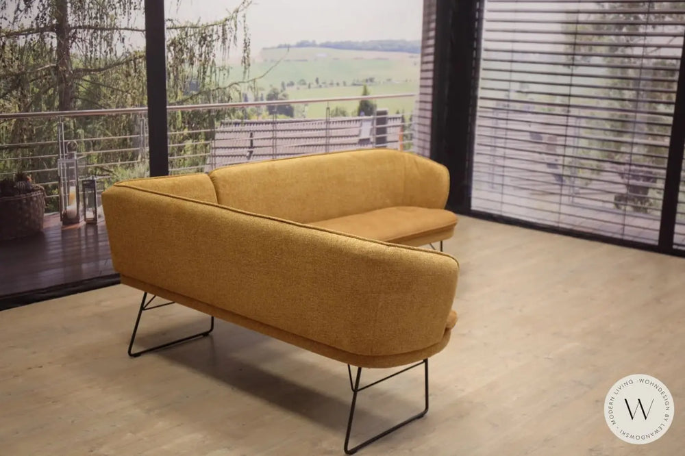 Esstischgruppe Modell Calvo in Stoff K+W Silaxx