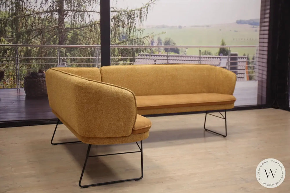 Esstischgruppe Modell Calvo in Stoff K+W Silaxx