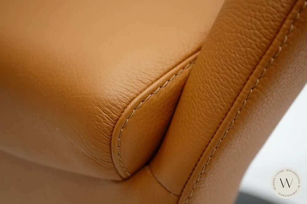 Esszimmerstuhl 6080 in Leder Bronco 71 K+W Silaxx