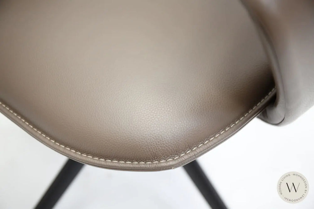 Esszimmerstuhl Modell 1285 in Leder X Happy oak Koinor