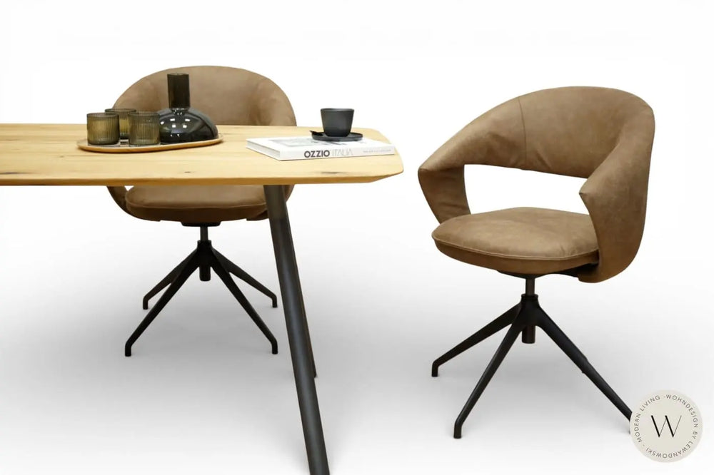 Esszimmerstuhl Modell 1285 in Mikrofaser Bison Koinor