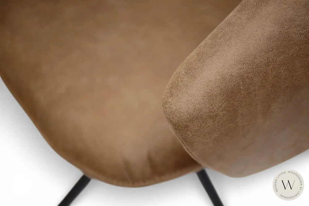 Esszimmerstuhl Modell 1285 in Mikrofaser Bison Koinor