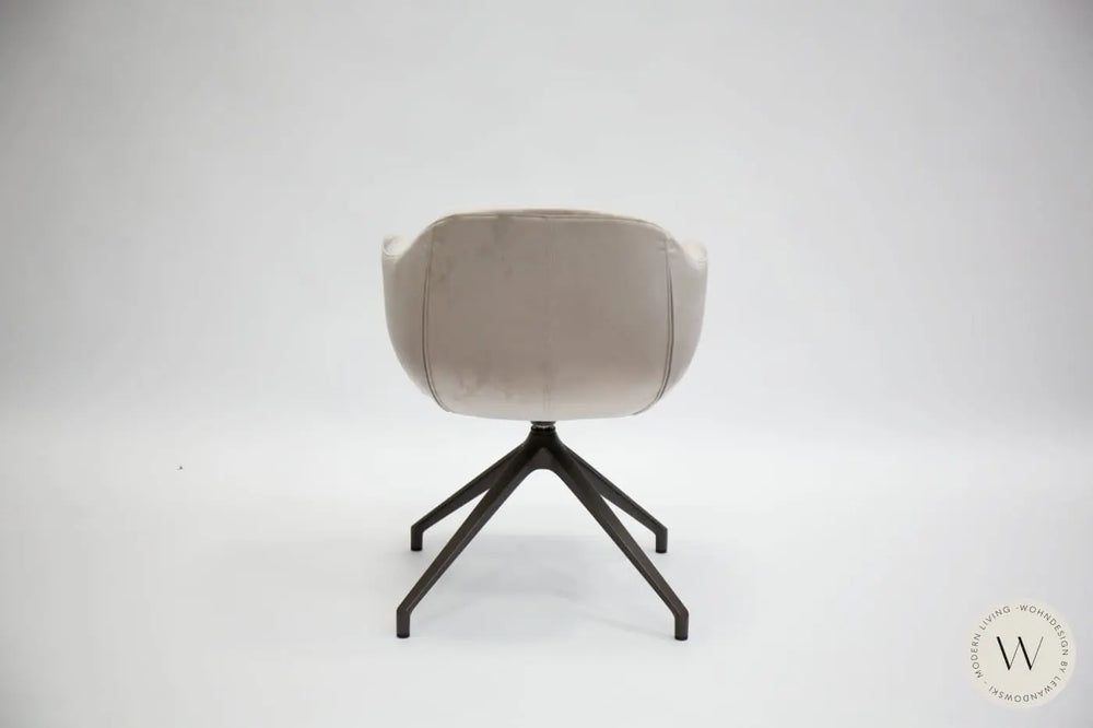 Esszimmerstuhl Modell Halia in Stoff Corda Velvet (4 Stück) Ozzio®Italia