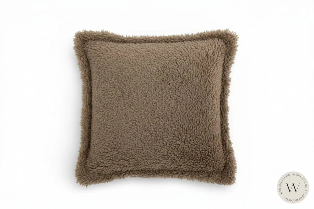 Flatterkissen Fluffy Farbe cacao (groß) WOHNDESIGN by Lewandowski
