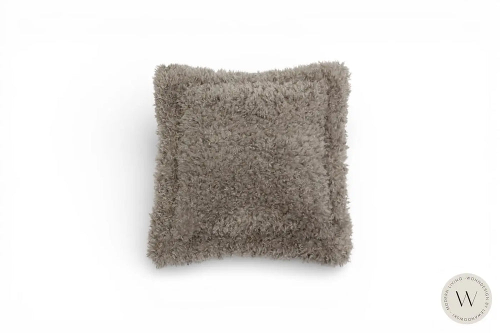 Flatterkissen Fluffy Farbe taupe WOHNDESIGN by Lewandowski