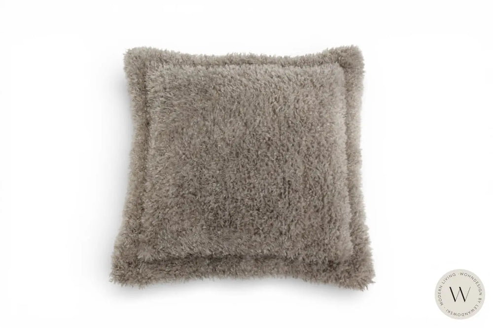 Flatterkissen Fluffy Farbe taupe (groß) WOHNDESIGN by Lewandowski