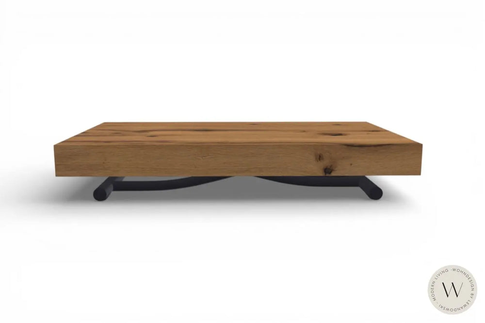 Funktionstisch Newood in Wildeiche natur (höhenverstell- & rollbar) Ozzio®Italia