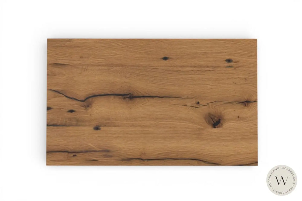 Funktionstisch Newood in Wildeiche natur (höhenverstell- & rollbar) Ozzio®Italia