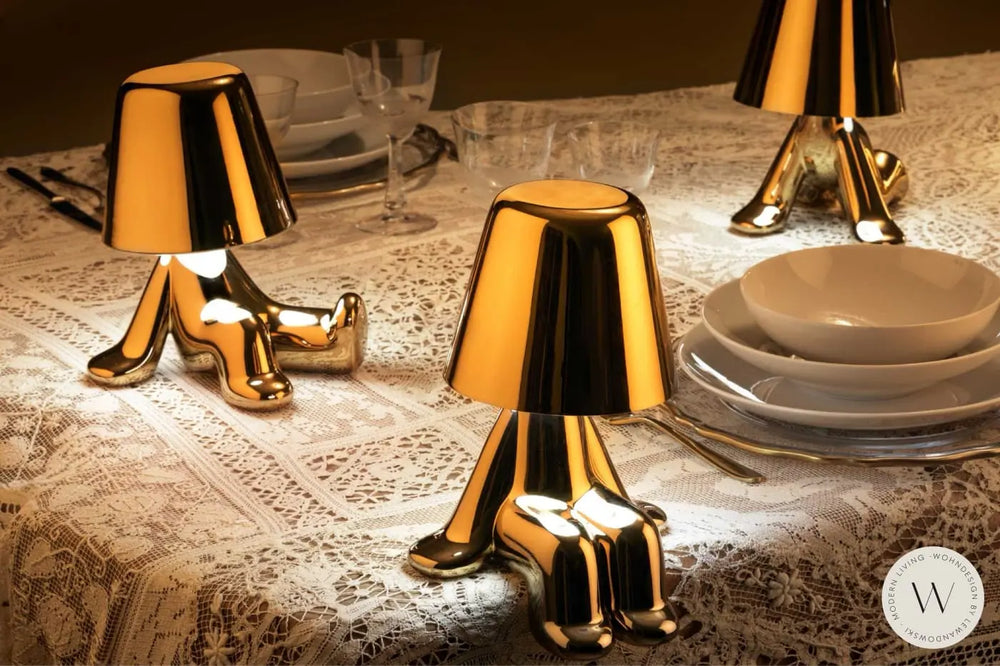 Golden Brothers - TOM - LED Tischleuchte qeeboo
