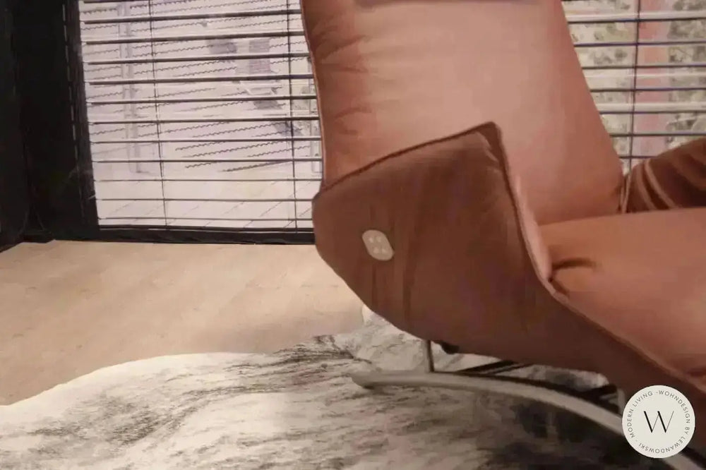 Joleen Relaxliege inkl. Akku Leder A Soft sherry Koinor