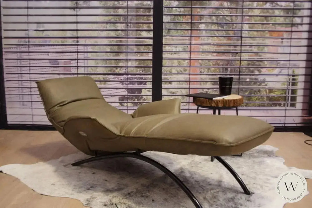 Joleen Relaxliege inkl. Akku Leder B Toro cactus Koinor