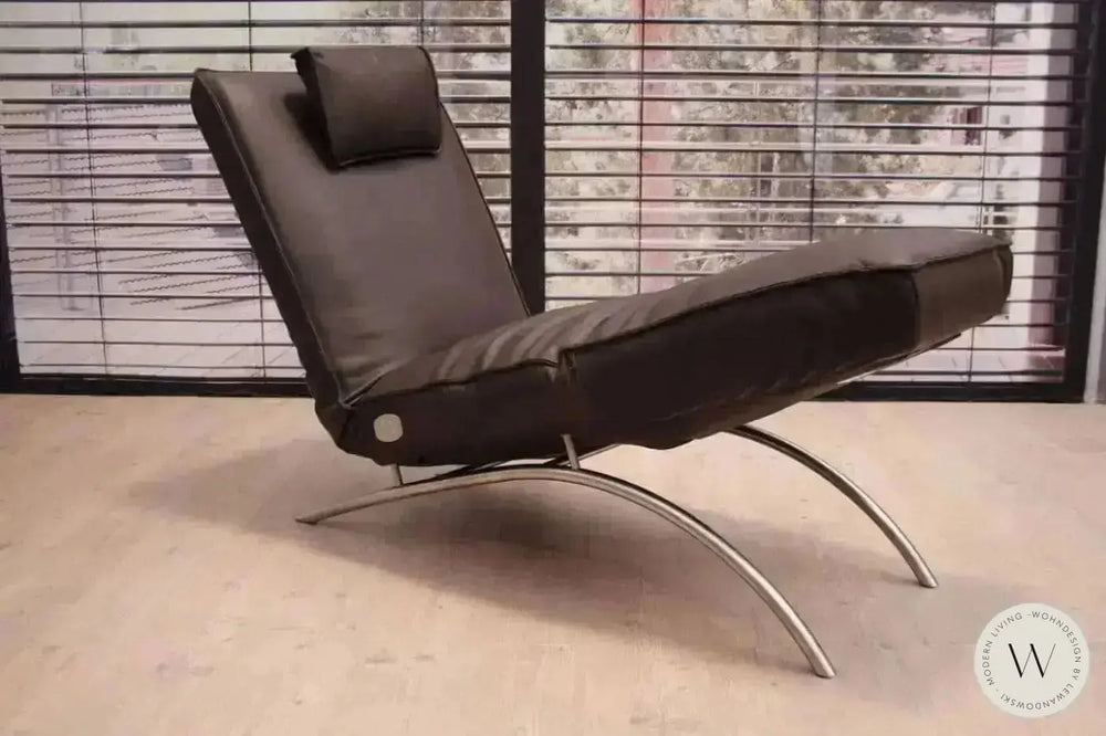 Jonas Relaxliege P4 elektrisch in Leder A India schoko Koinor