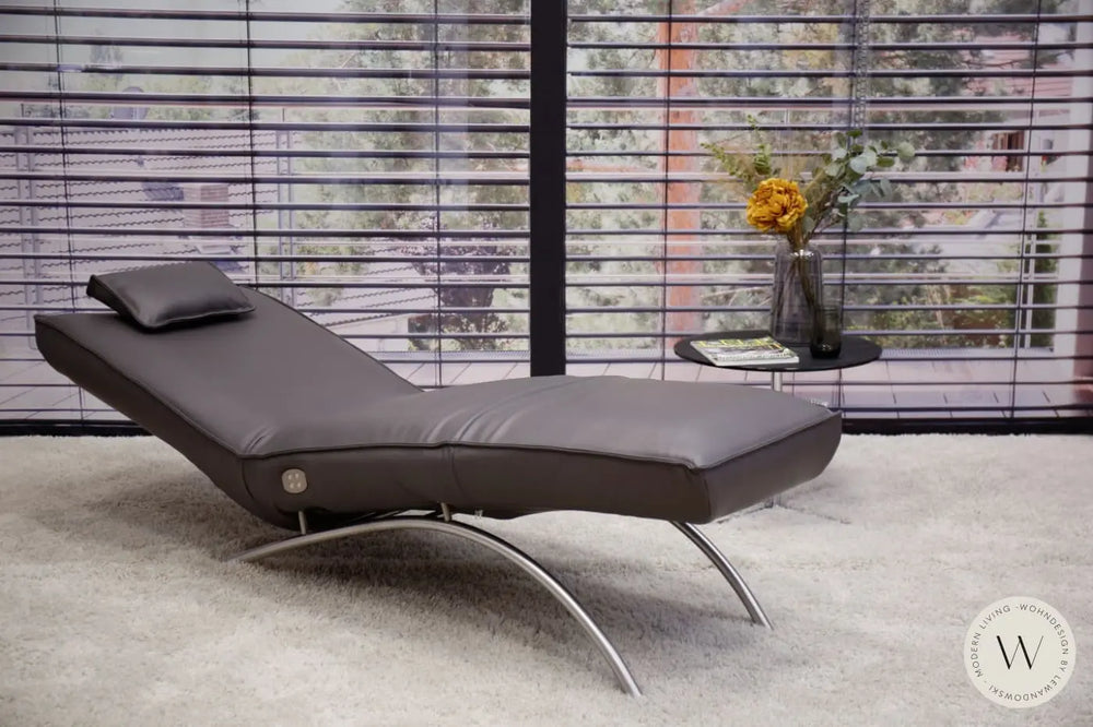 Jonas Relaxliege P4 elektrisch in Leder B Toro navajo Koinor